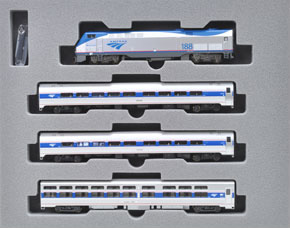 P42, Amfleet, Viewliner Intercity Express Phase VI (Starter Series 4-Car Set) (Model Train)