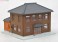 DioTown 通運会社営業所・ブラウン (鉄道模型) 商品画像5 サムネイル