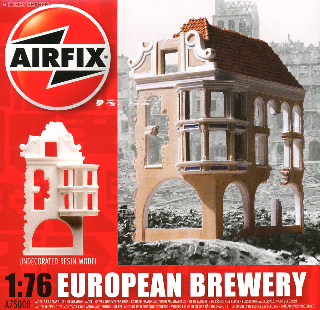 ヨーロッパ戦線 廃墟の醸造所 (プラモデル) 商品画像1