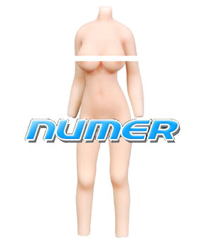 NUMER - XL (BodyColor / Numer Flesh) [Body Make Up & Partition Line Cut Model] (Fashion Doll)