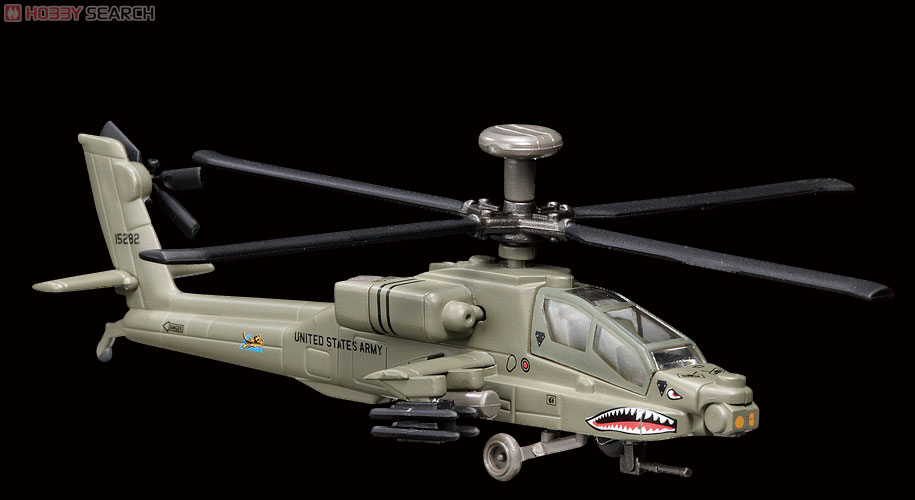 現用機コレクション第18弾  続・最強ヘリ AH-64D アパッチロングボウ 12個セット (プラモデル) 商品画像2