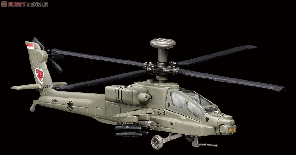 現用機コレクション第18弾  続・最強ヘリ AH-64D アパッチロングボウ 12個セット (プラモデル) 商品画像3
