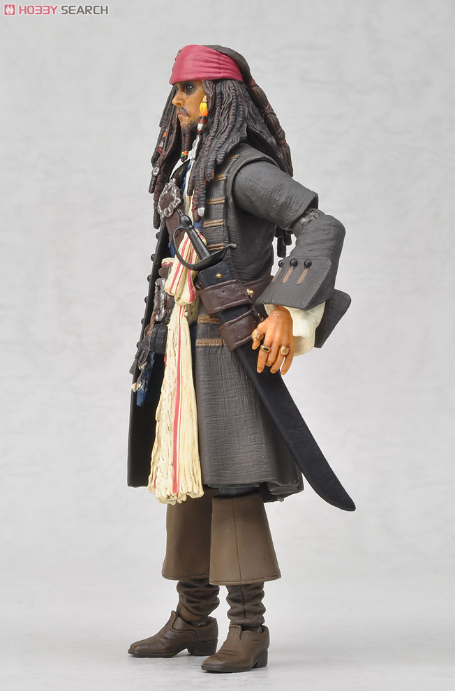 SCI-FI Revoltech Series No.025 Jack Sparrow (Completed) Item picture11