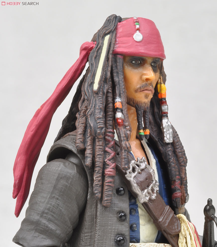 SCI-FI Revoltech Series No.025 Jack Sparrow (Completed) Item picture14
