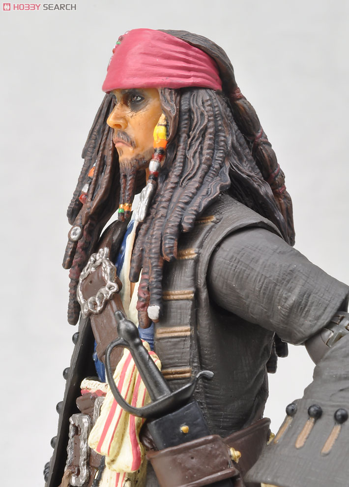 SCI-FI Revoltech Series No.025 Jack Sparrow (Completed) Item picture15