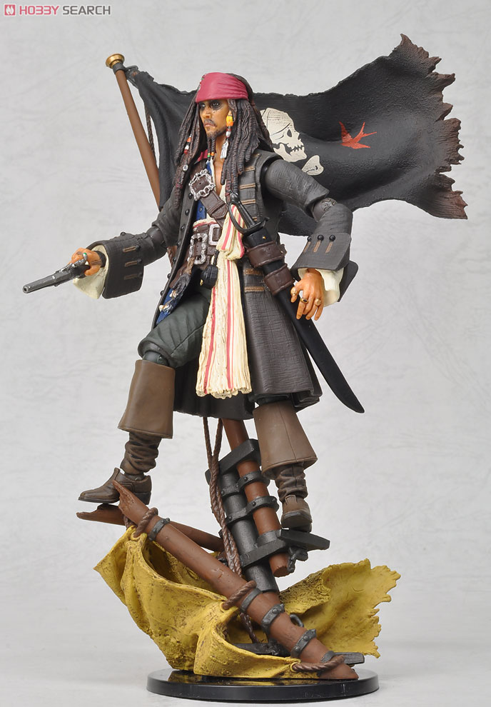 SCI-FI Revoltech Series No.025 Jack Sparrow (Completed) Item picture18