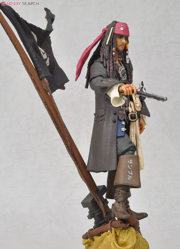 SCI-FI Revoltech Series No.025 Jack Sparrow (Completed) Item picture19