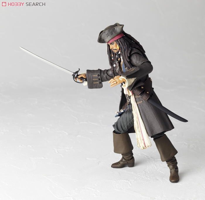 SCI-FI Revoltech Series No.025 Jack Sparrow (Completed) Item picture5