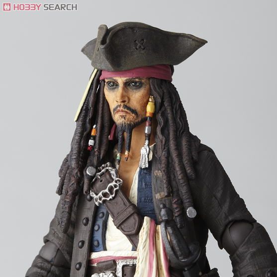 SCI-FI Revoltech Series No.025 Jack Sparrow (Completed) Item picture6