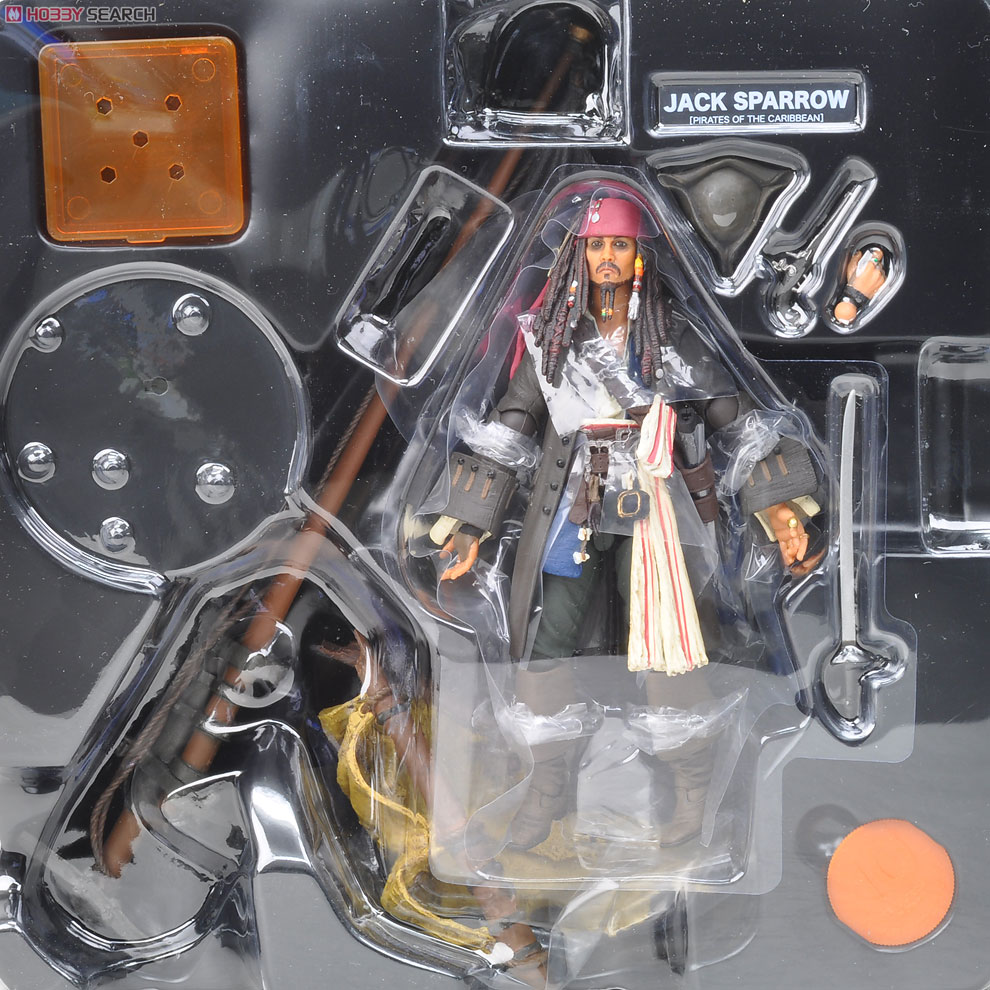 SCI-FI Revoltech Series No.025 Jack Sparrow (Completed) Item picture8