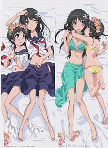 To Aru Kagaku no Railgun Saten & Uiharu Dakimakura Cover (Anime Toy)