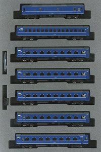 Series 24 Type 25 Sleeper Express `Fuji` Standard Seven Car Set (Basic 7-Car Set) (Model Train)