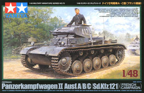 GERMAN Panzerkampfwagen II Ausf.A/B/C (Sd.Kfz.121) (French Campaign) (Plastic model)