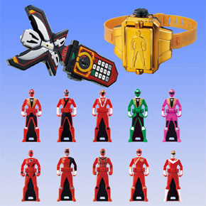 Ranger Key Series Gokaiger DX Narikiri Set (Henshin Dress-up)