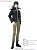 Men`s 12in Down Jacket (Black) (Fashion Doll) Other picture1