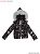 Men`s 12in Down Jacket (Brown Leather) (Fashion Doll) Item picture1