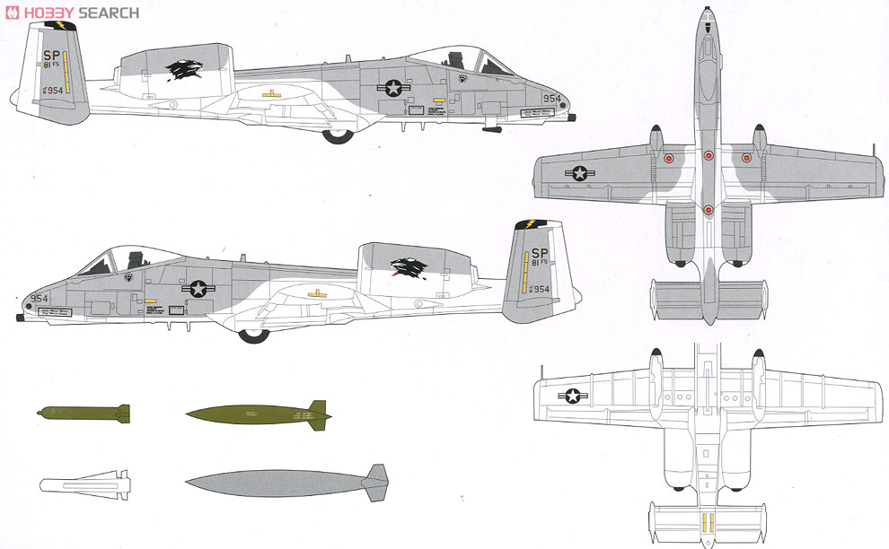 A-10 THUNDERBOLT (Plastic model) Color2.