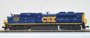 EMD SD70ACe CSX No.4838 (ブルー/黄ロゴ) ★外国形モデル (鉄道模型)
