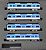 阪神 5550系 4輛編成セット (動力付き) (4両セット) (塗装済み完成品) (鉄道模型) 商品画像1