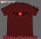 Gundam Char Zaku Mono Eye Phosphorescent T-Shirts French Red M (Anime Toy) 商品画像2 Thumbnail