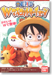 One Piece W Mascot 12 pieces (Shokugan)