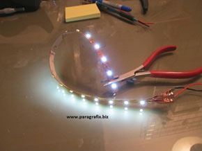 フレキシブル 電飾用 LEDユニット (30cm) (電飾)