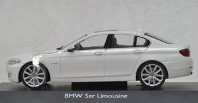 BMW 5シリーズ セダン ホワイト (ミニカー)