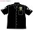 Macross Frontier The Movie: The Wings of Goodbye S.N.S. Work Shirt Black S (Anime Toy) Item picture1