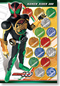 Kamen Rider OOO - Tatoba & O-Medal (Anime Toy)