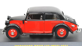 メルセデス 130 (W23) 1934 (レッド/ブラック) (ミニカー)
