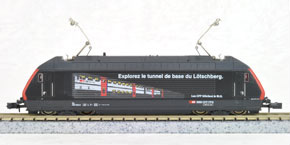 Re 4/4 460 026-8 SBB `Lotschbergtunnel` (IC2000塗装) ★外国形モデル (鉄道模型)