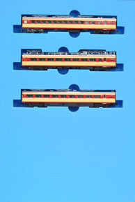 国鉄 481系 登場時 赤スカート 特急「雷鳥」 (増結・3両セット) (鉄道模型)