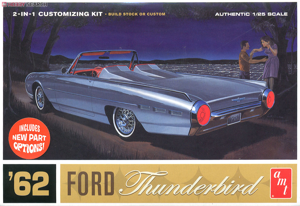 1962 フォード サンダーバード (プラモデル) 商品画像1