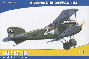 アルバトロス D.III OEFFAG (オーストリア航空機工業社製) 153型 (プラモデル)
