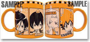 [Reborn!] Mug Cup [Vongole Family] (Anime Toy)