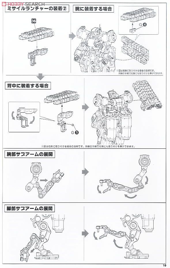EXF-10/32 Graifen (Plastic model) Assembly guide7