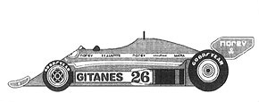 JS7 Argentina/Brazil GP 1977 (Metal/Resin kit)