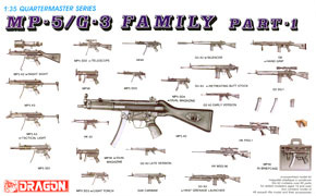 現用 ウェポンセット MP-5/G-3 ファミリー Part.1 (プラモデル)