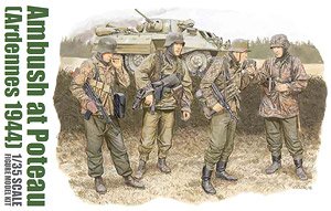 Ambush at Poteau (Ardennes 1944) (Plastic model)
