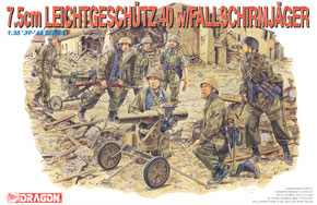 7.5cm Leichtgeschutzw 40 w/Crew (Plastic model)