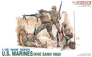 ベトナム戦争 アメリカ海兵隊 ケサンの戦い 1968 (プラモデル)