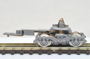 【 0486 】 DT120N2形 動力台車 (グレー台車枠・リング・銀車輪) (鉄道模型)