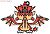 Monster Hunter x Panson Rubber Key Ring (Rathalos) (Anime Toy) Item picture1