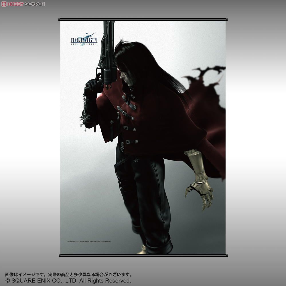 Final Fantasy VII AC Wall Scroll Poster Vincent Valentine (Anime Toy) Item picture1
