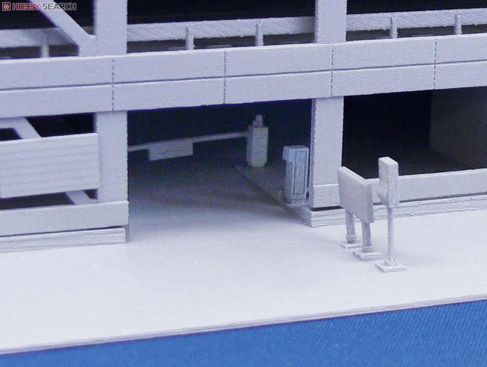 立体駐車場 (アイボリー) (塗装済み組立キット) (鉄道模型) 商品画像6