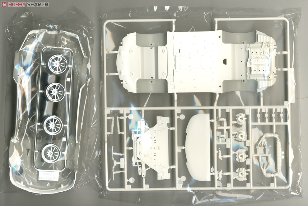 ポルシェ911 GT3R (プラモデル) 中身2