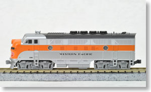 EMD F3A Phase II WP (Western Pacific) (銀/オレンジ) (No.802A) (for the California Zephyr) ★外国形モデル (鉄道模型)