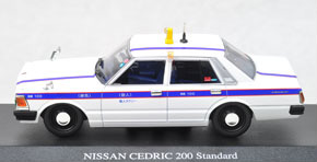 430セドリック 4ドアセダン 200スタンダード 前期型 個人タクシー (ミニカー)