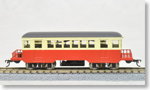 [Limited Edition] Ogoya Railway Kiha2 Diesel Car (Red/Cleam) (Pre-colored Completed) (Model Train)