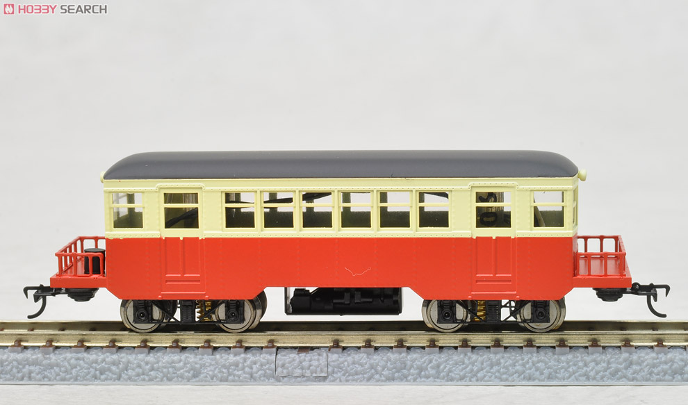 [Limited Edition] Ogoya Railway Kiha2 Diesel Car (Red/Cleam) (Pre-colored Completed) (Model Train) Item picture1